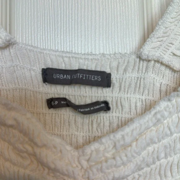 White Urban Outfitters Milkmaid Blouse in Small - Picture 2 of 5